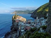 03 Cinque Terre   Traumhafter Blick entlang der Küste bei Vernazza