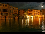 16 Venedig Wirth Nachts auf dem Canal Grande